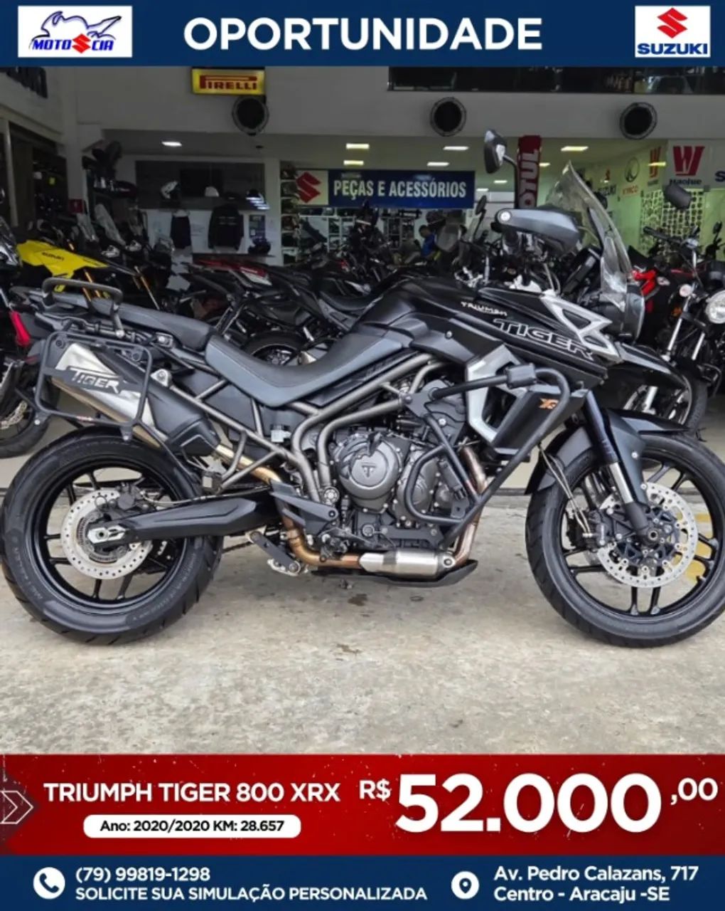 Triumph Tiger 800 XRX