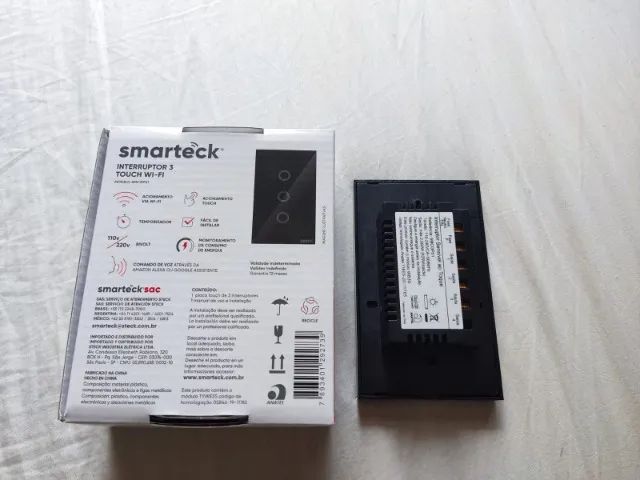 Interruptor inteligente Triplo Smarteck - Foto 2