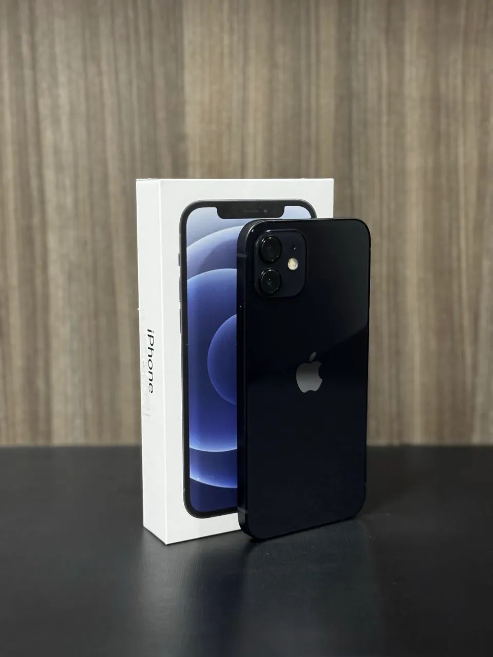 iPhone 12 256GB Preto | Estado de Novo - Celulares e Smartphones