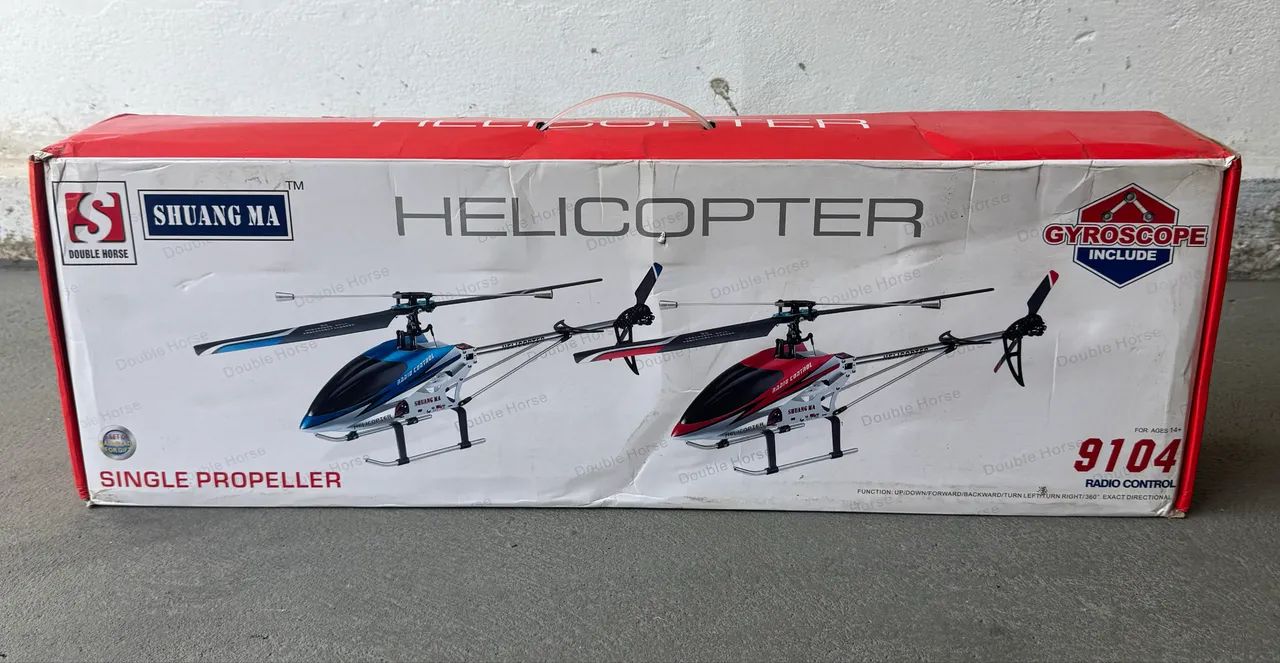 HELICÓPTERO RC SHUANG MA 9104 - DOUBLE HORSE