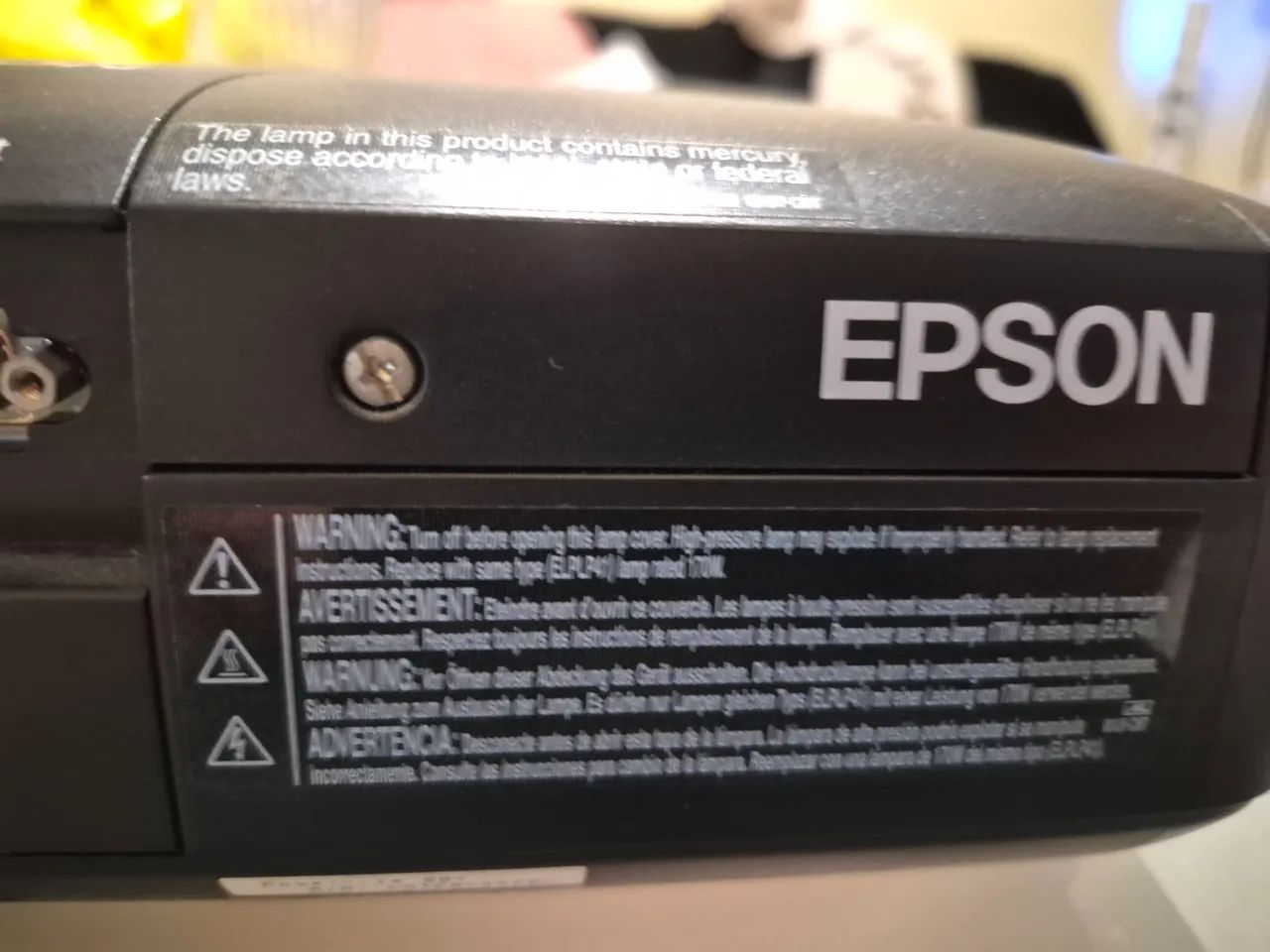 Projetor Epson PowerLite S6+ (H283A) - Funcionando - Foto 4