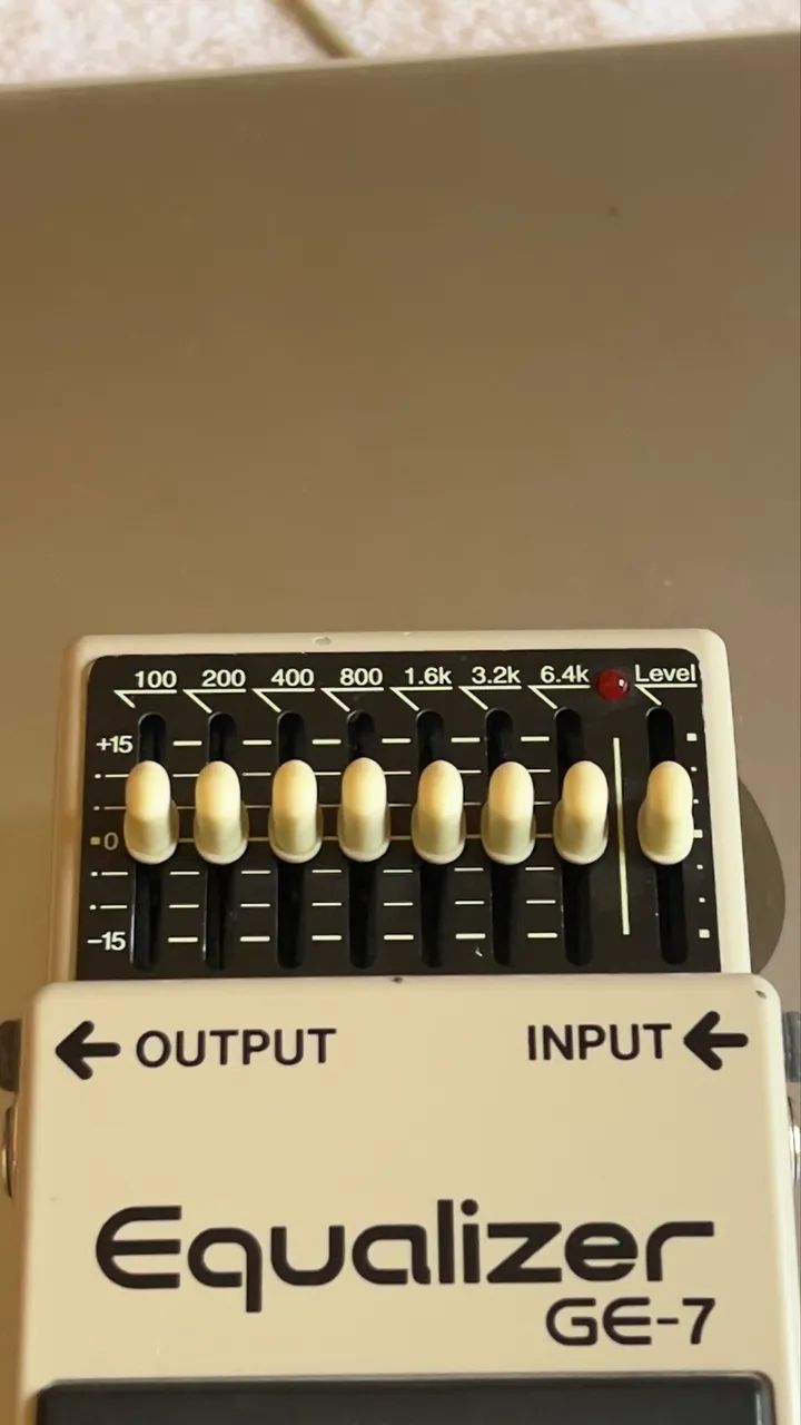 Pedal equalizer GE-7 - Foto 4