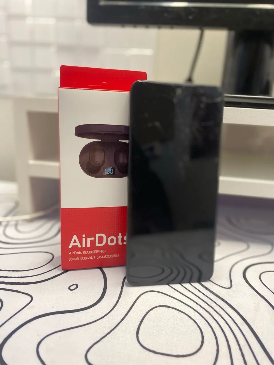 Redmi Note 13 (Tela Trincada / Funcionando Perfeitamente)
