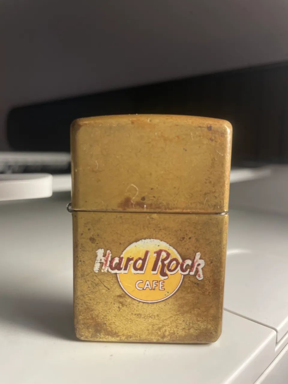 Zippo Hard Rock Cafe Los Angeles 本体 Zippo Original Hard Rock Cafe - Colecionador - Hobbies e coleções