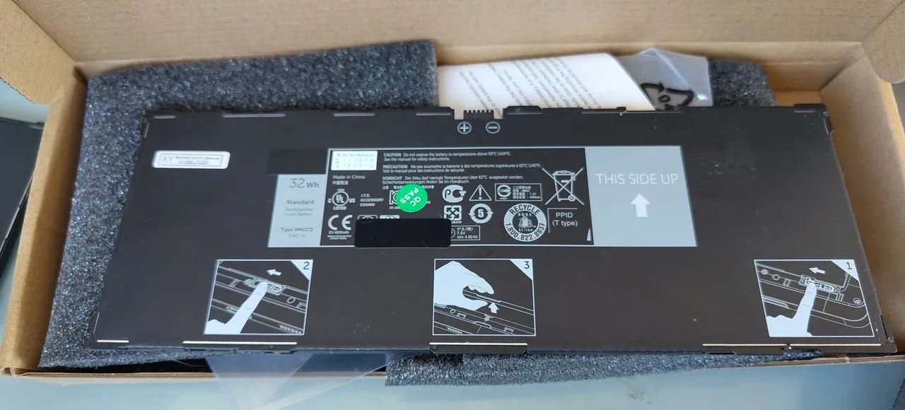 Bateria Dell Latitude 11 5175 - Foto 2