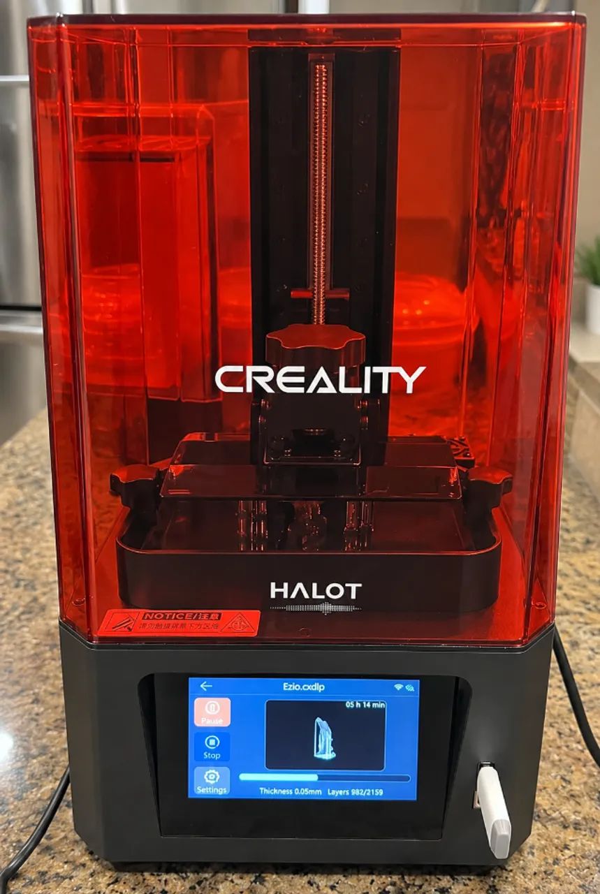  Impressora 3d Halot One Creality