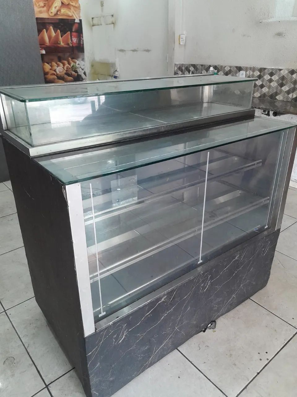 Vitrine frio e quente 