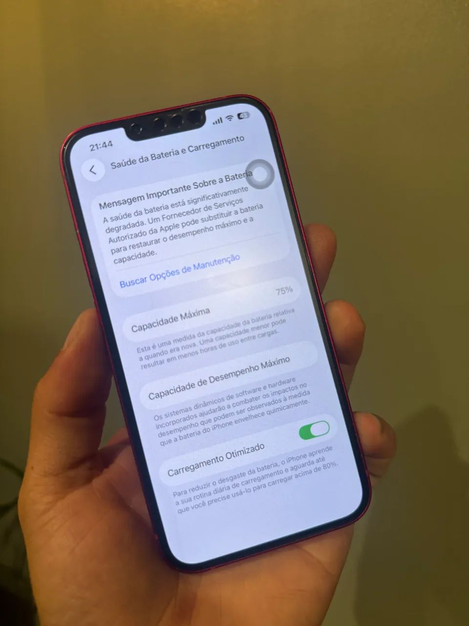 iPhone 13 256GB Red - Celulares e Smartphones - Nazaré, Belém