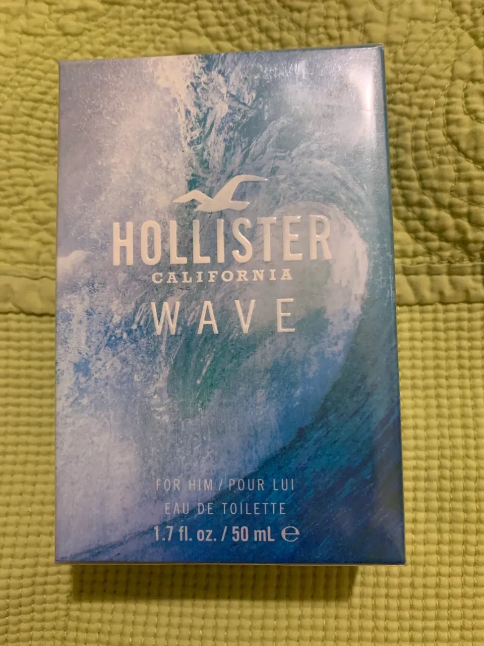 Perfume Hollister Wave descontinuado, lacrado.