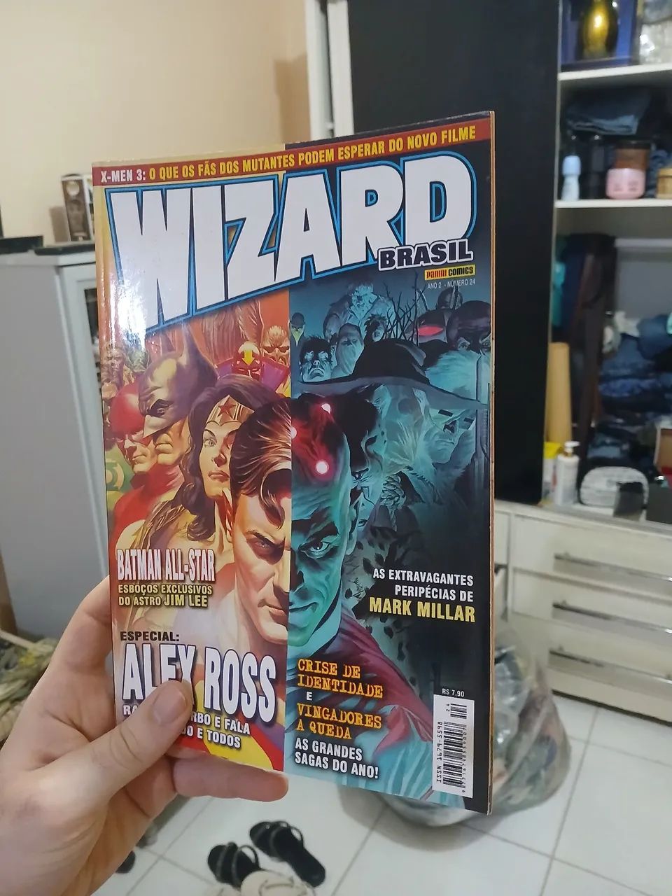 Revistas Wizard Número 20 e 24 - Foto 2