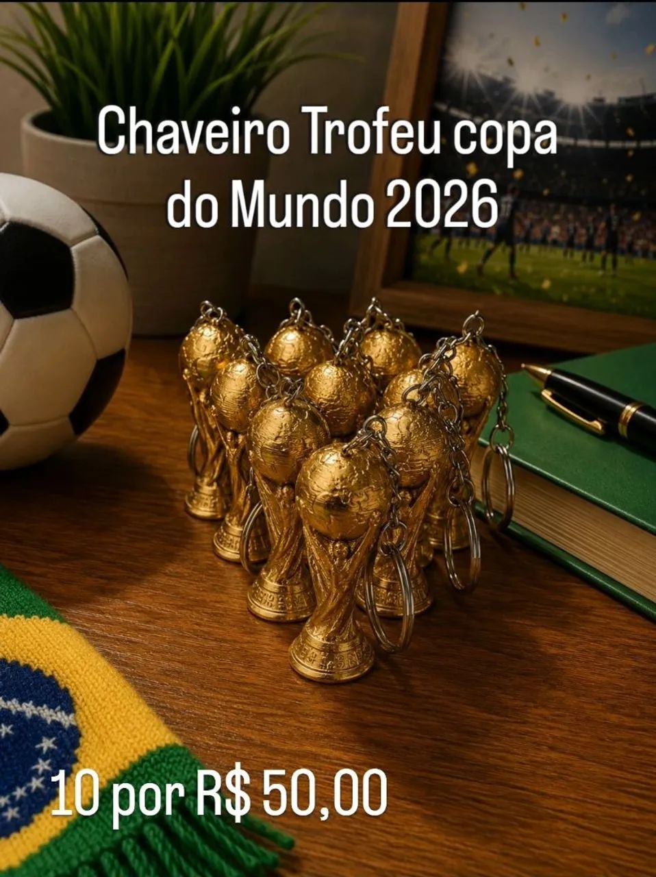 CHAVEIRO COPA DO MUNDO 2026 - Foto 4