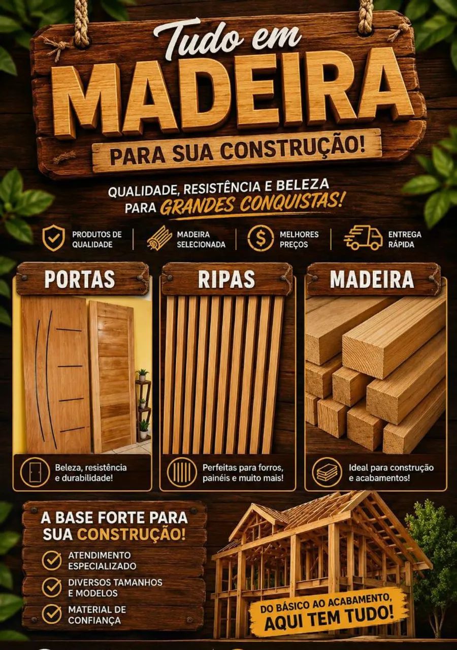 madeiras em geral
