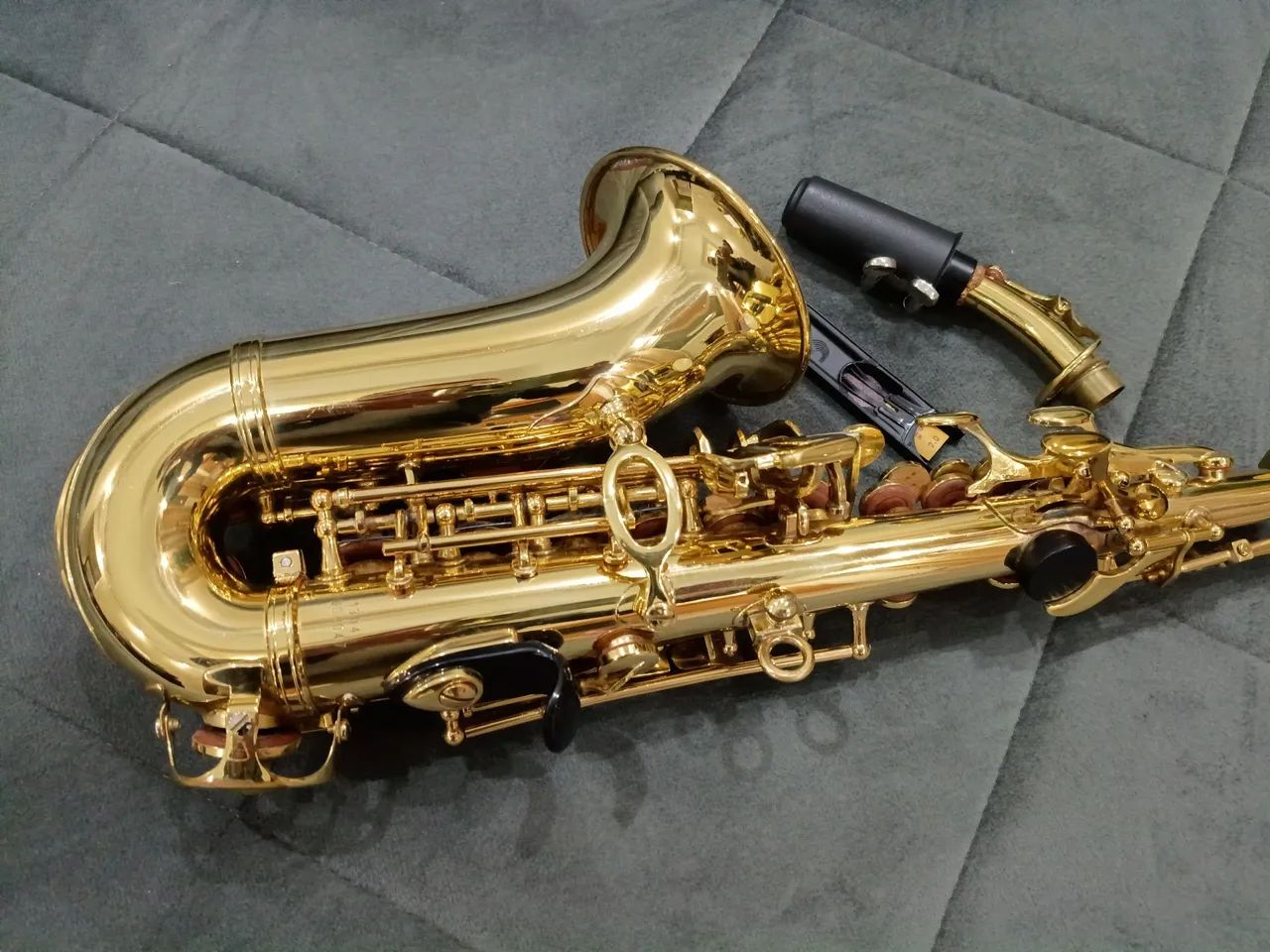 Sax Eagle soprano curvo 508 impecável  - Foto 4