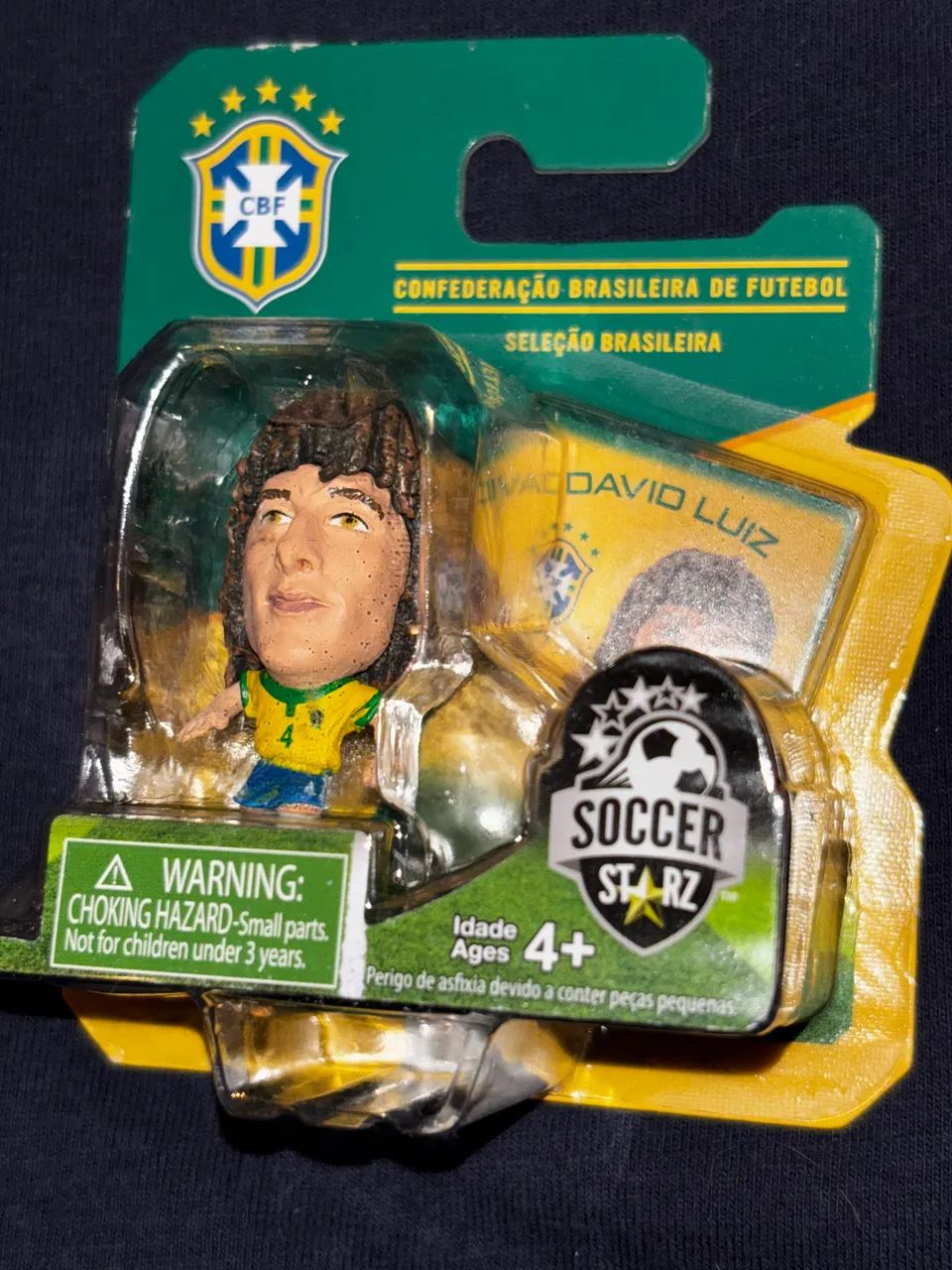 +m+ Minicraque David Luiz  Brasil Copa 2014 - Soccerstarz