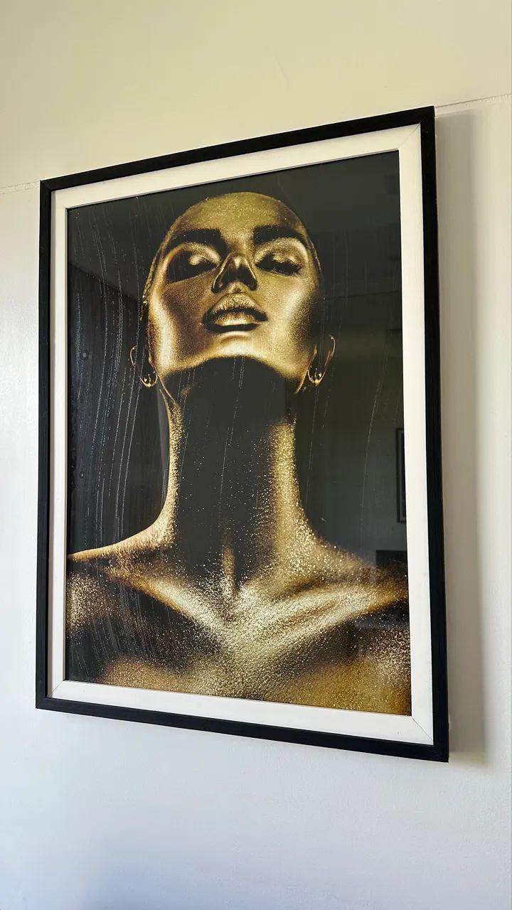 quadro elegante com moldura 