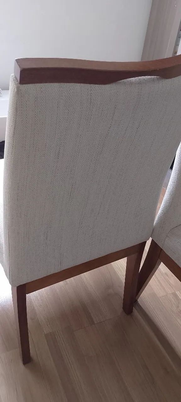 CADEIRAS ESTOFADAS para mesa de jantar.  - Foto 3