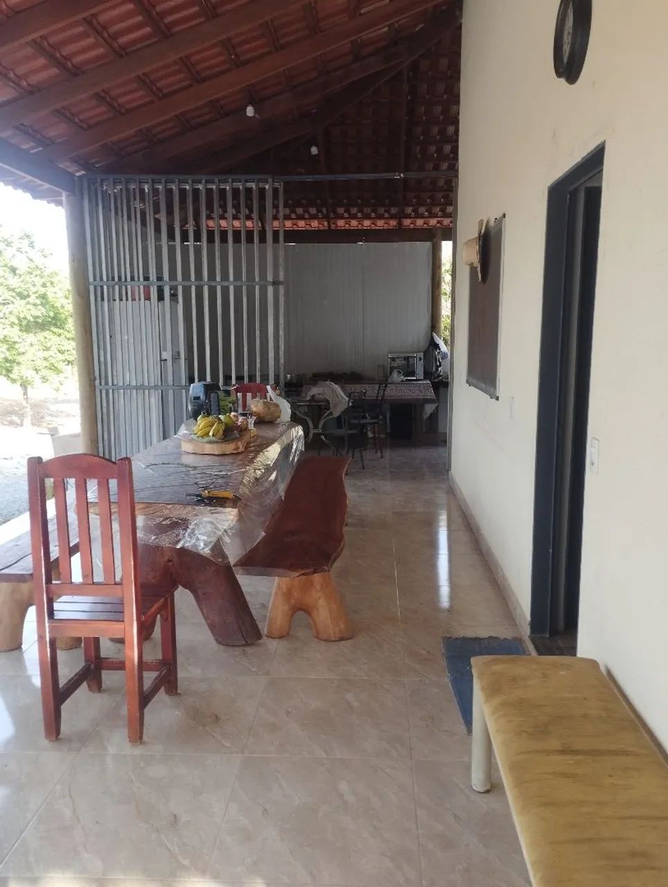 Chácara com casa, rancho,pomar,rio e repress - Foto 4
