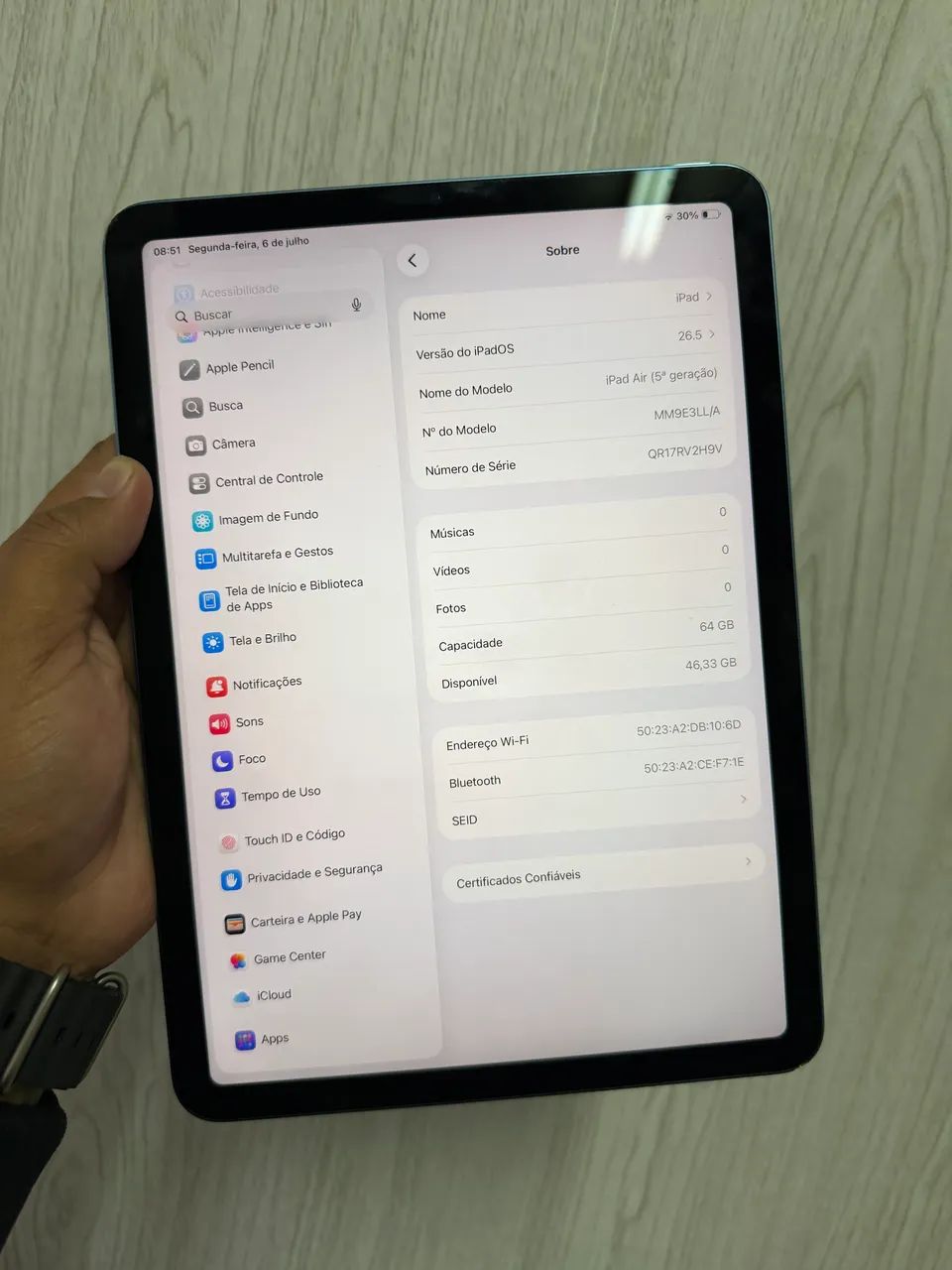 iPad Air 5 geração  - Foto 3