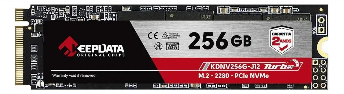 SSD M.2 Nvme 256gb 2280 Keepdata Kdnv256g-j12