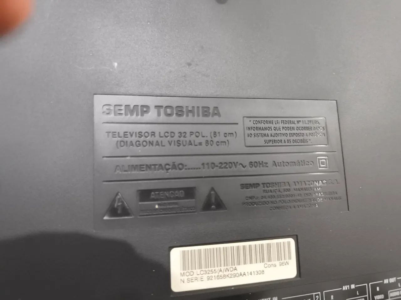 Tv Semp Toshiba 32 Polegadas  - Foto 4