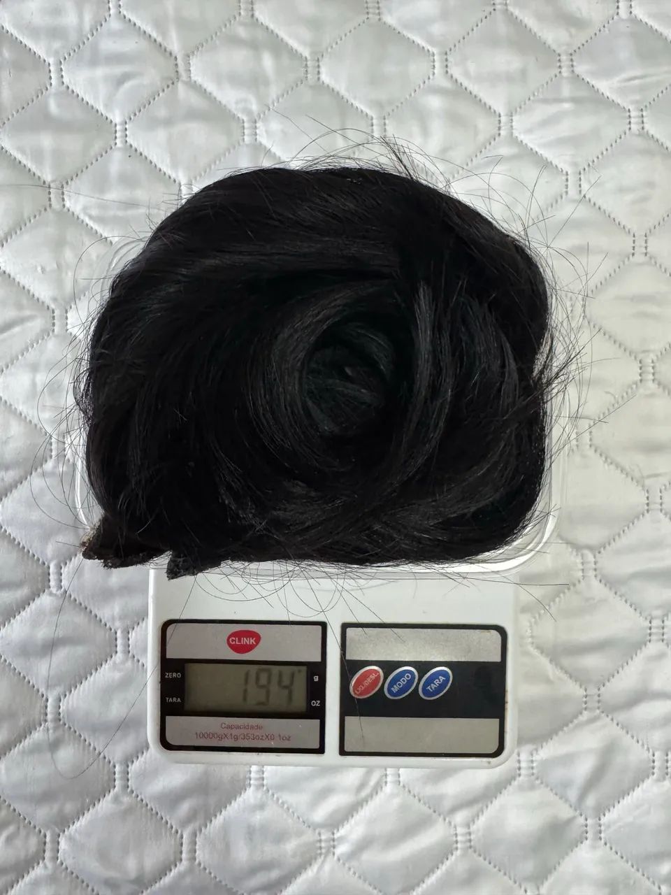 cabelo 3 - 100% humano 55cm 194g - Foto 5