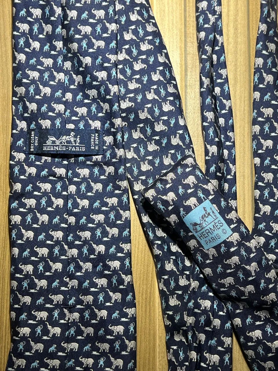 Gravata Hermes Paris rara 100% seda pura  - Foto 2