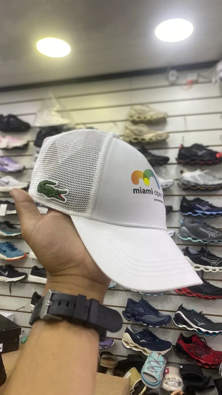Boné Lacoste Miami open original 