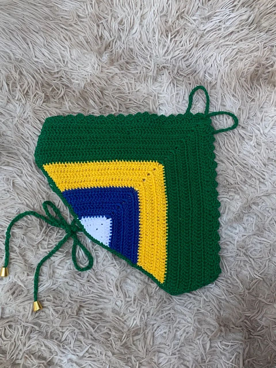 Vendo croped de crochê do Brasil  - Foto 4