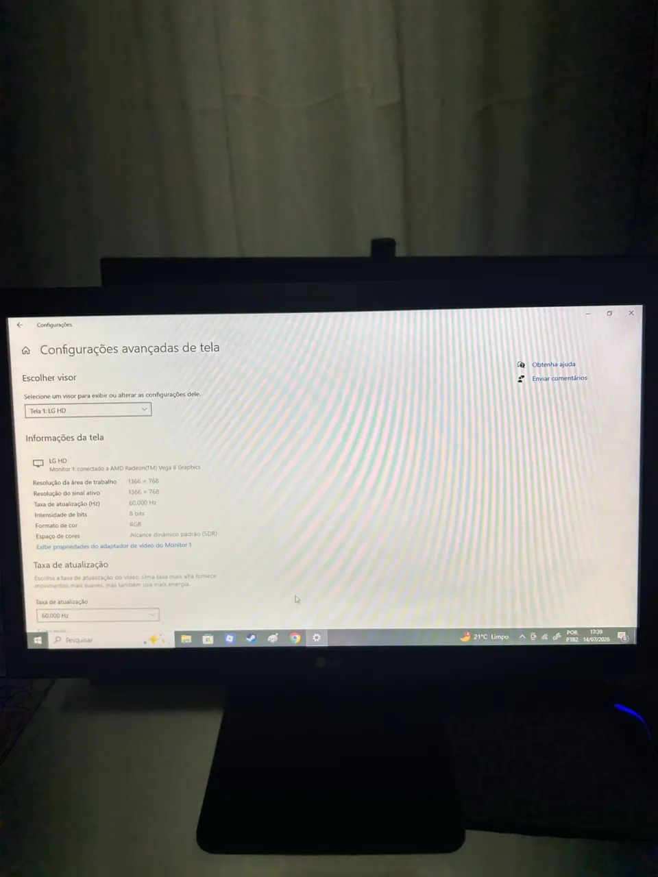 Monitor LG 20MK400H-B 19,5 60hz - Foto 2