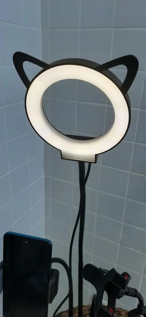 Kit Ring Light + Microfone - Foto 5