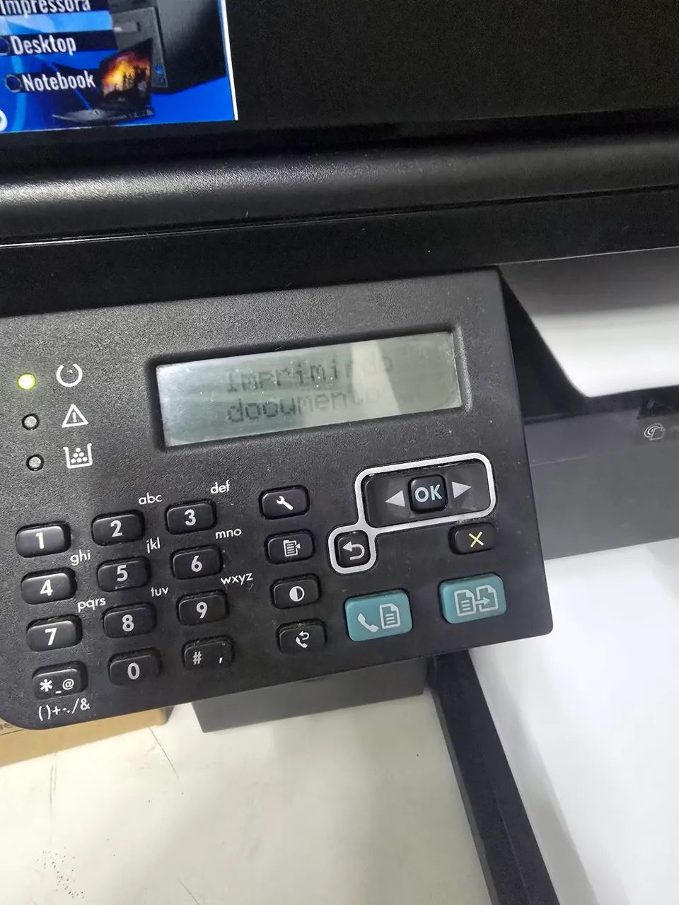 Impressora laserjetM1212nf MPF - Foto 2
