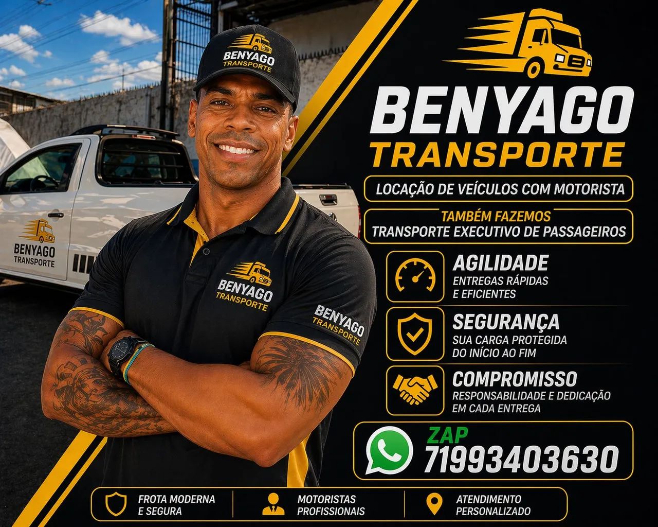 CARRETO COM PONTUALIDADE E SEGURANÇA 