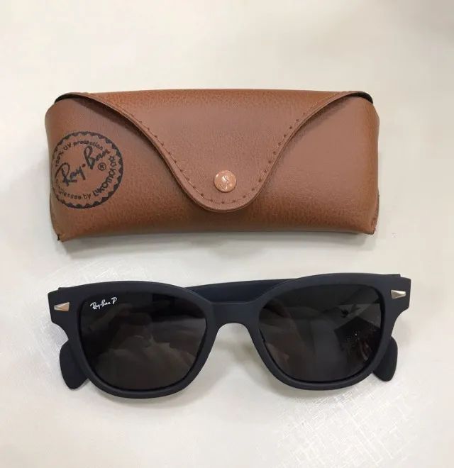 óculos de sol ray ban malibu black matte