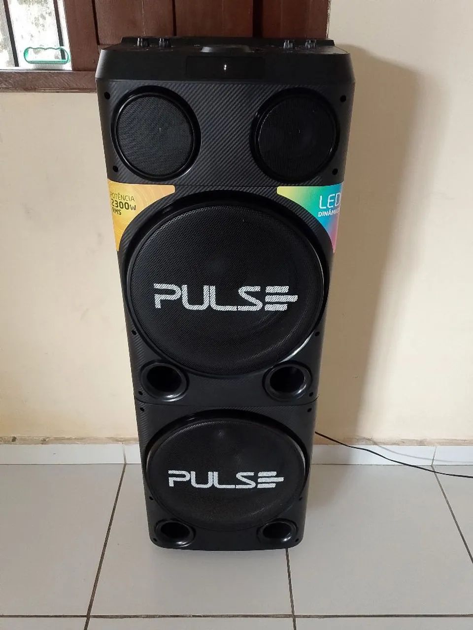 Caixa de som puls 2300w 