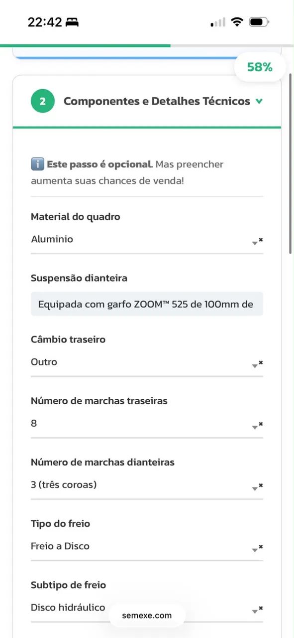 Bicicleta aro 29 - Foto 5
