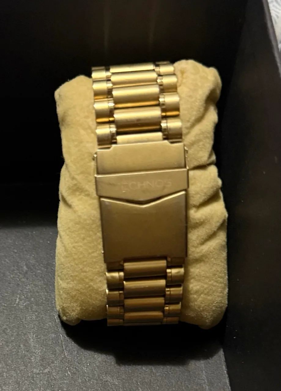 Relógio skydiver 30 anos dourado 48 mm - Foto 2