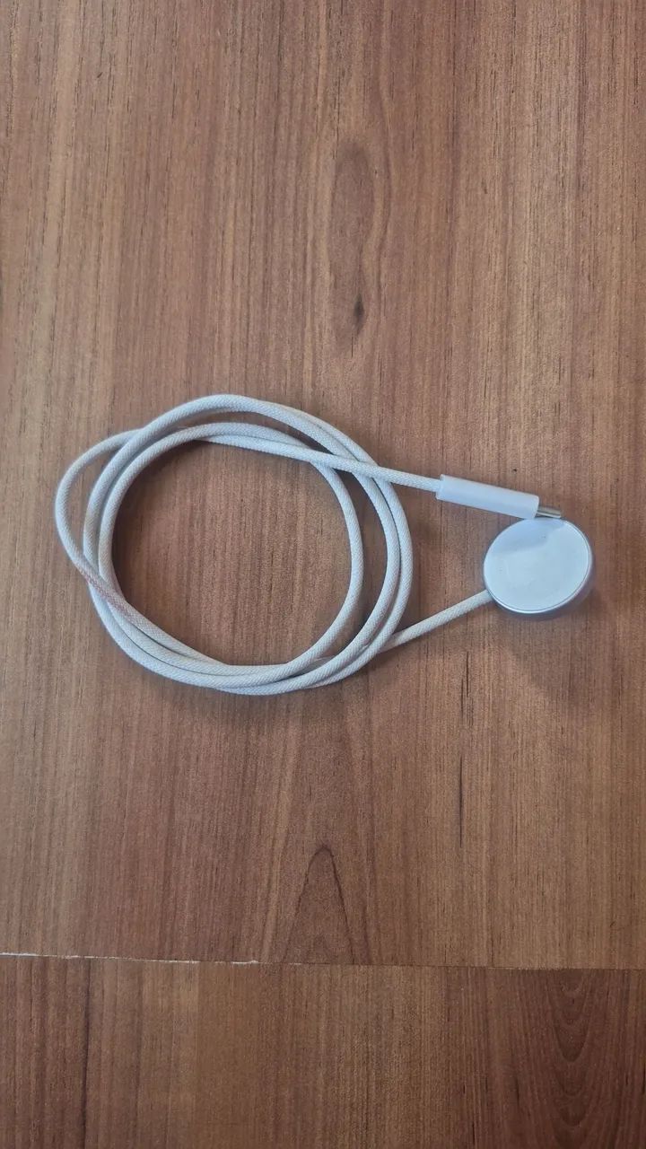 Carregador original aplle watch tipo c 
