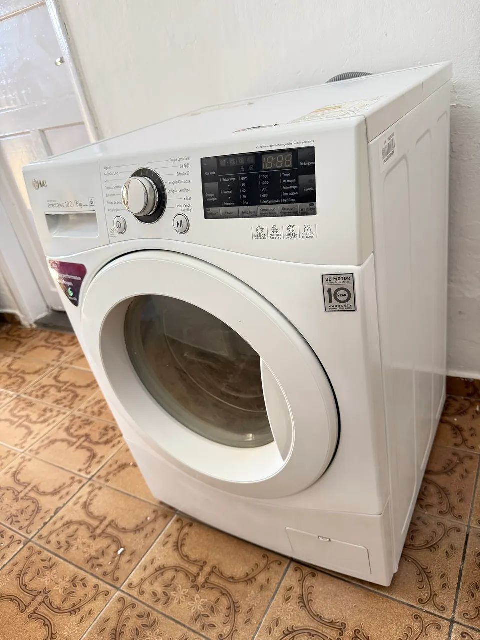 Lava e Seca LG 10kg Funcionando Perfeitamente  - Foto 3