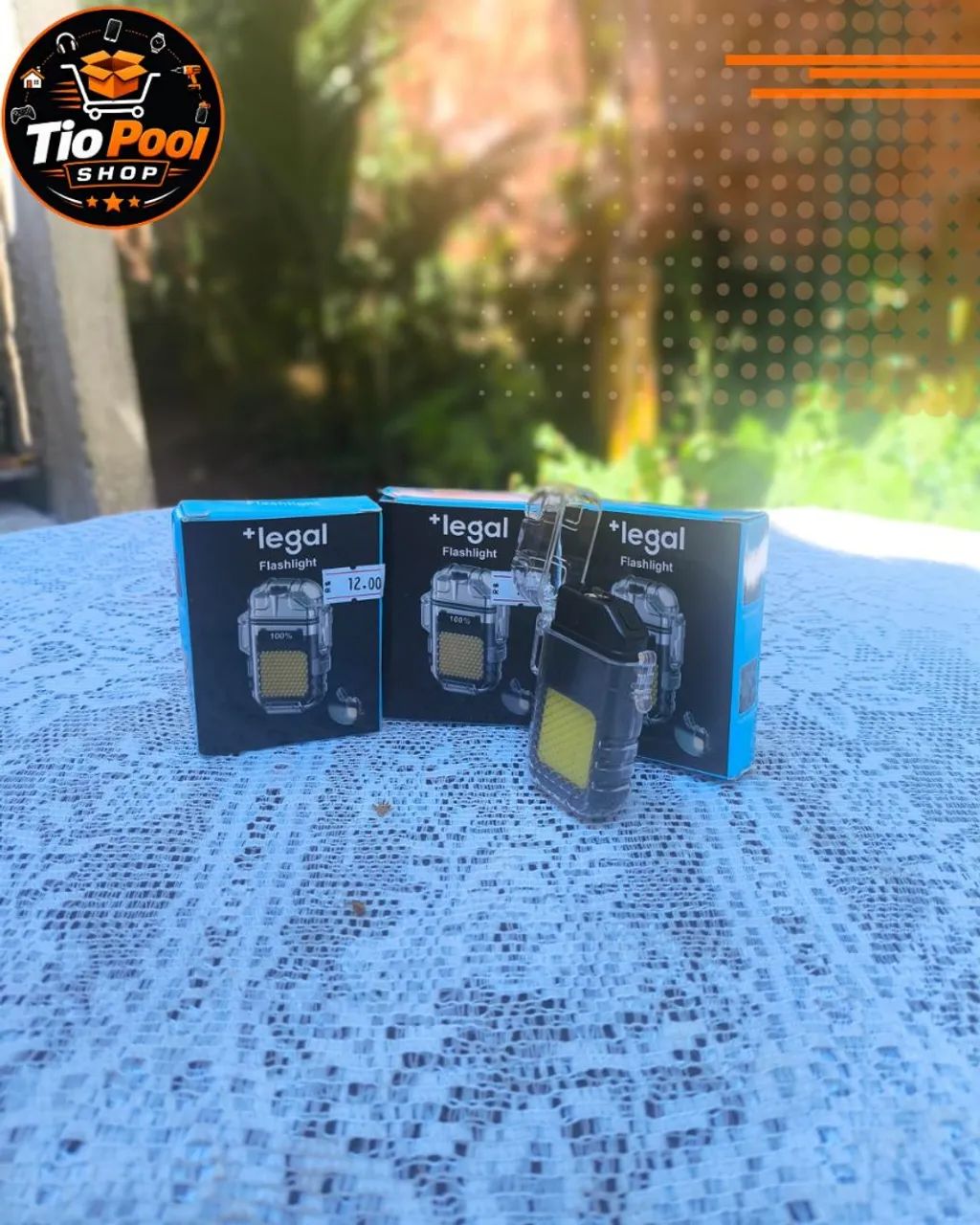 Isqueiro Elétrico + Mini Lanterna - Foto 2