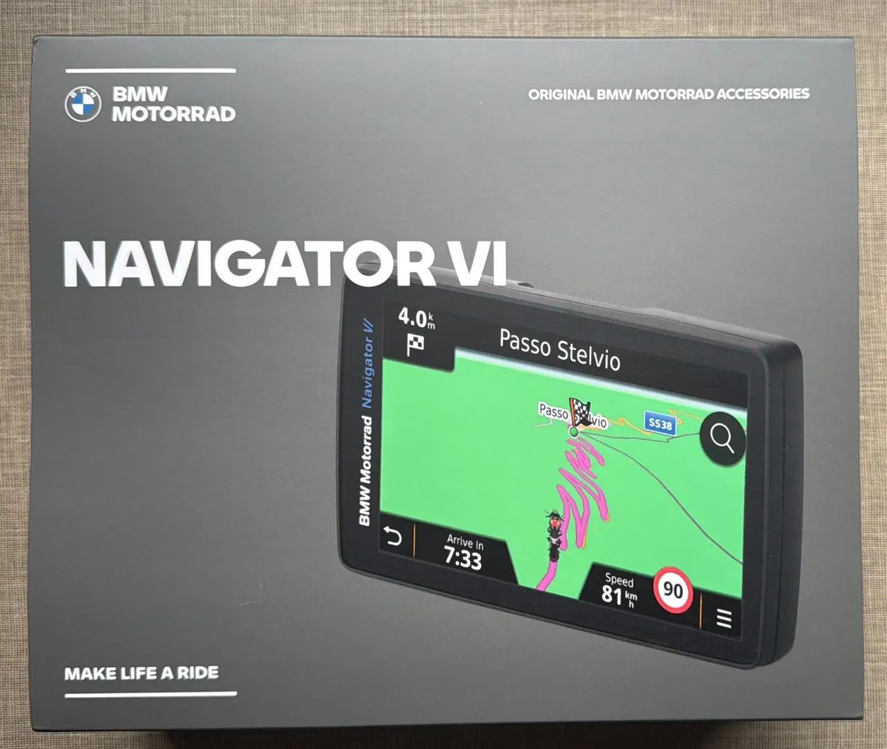 BMW GPS Motorrad Navigator 6 2 geração  - Foto 5