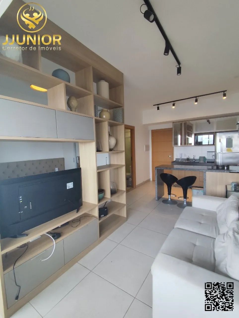 Unique Studio Loft Mobiliado 39 m² Varanda Integrada Sunrise View. - Foto 5