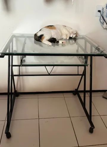 Mesa de Vidro para Computador