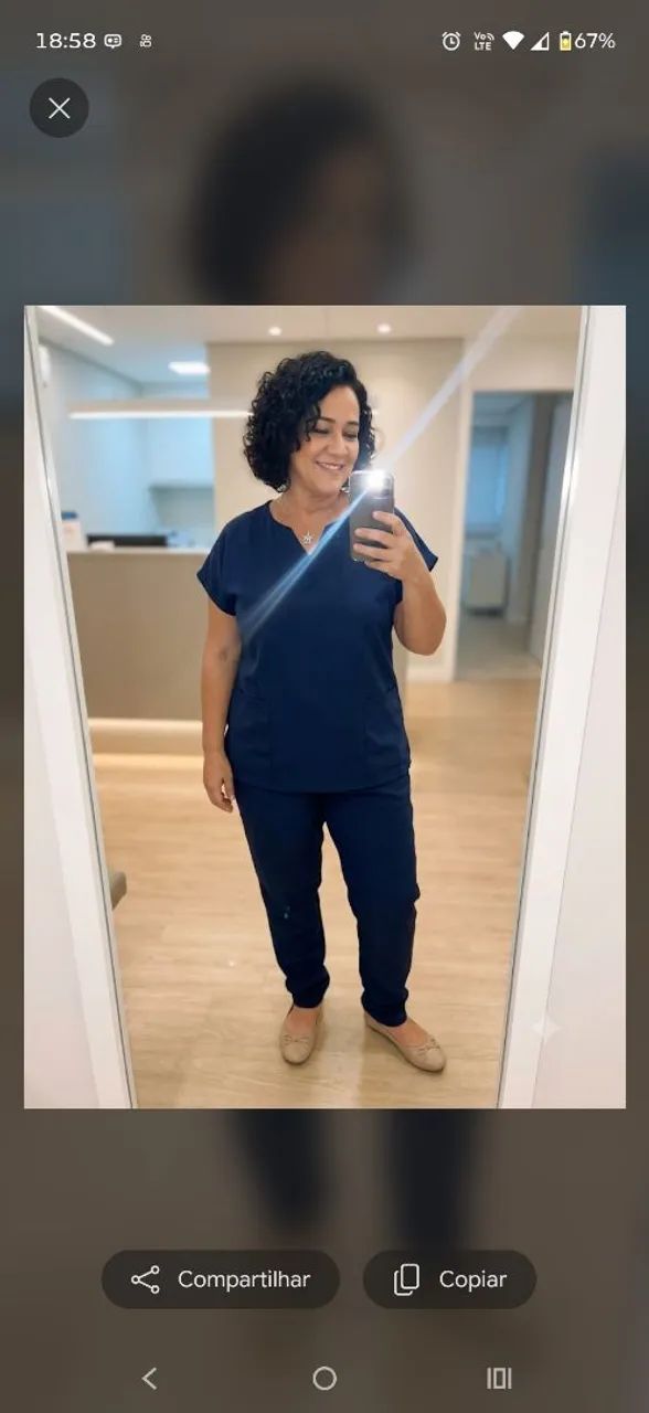 Pijama hospitalar em okifordine  - Foto 4