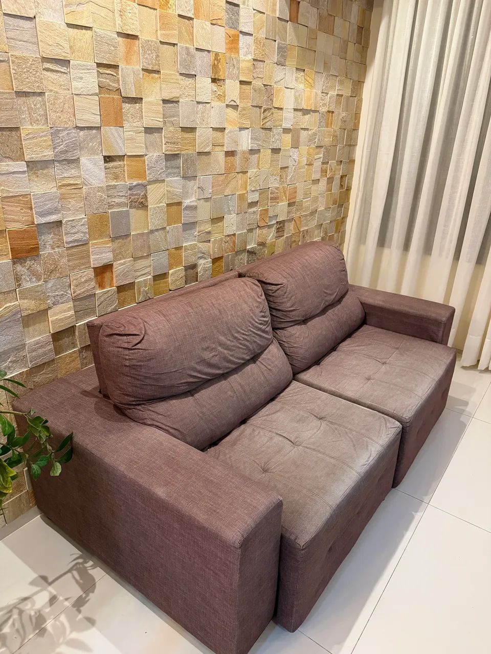Sofá retrátil, lindo e confortável  - Foto 3