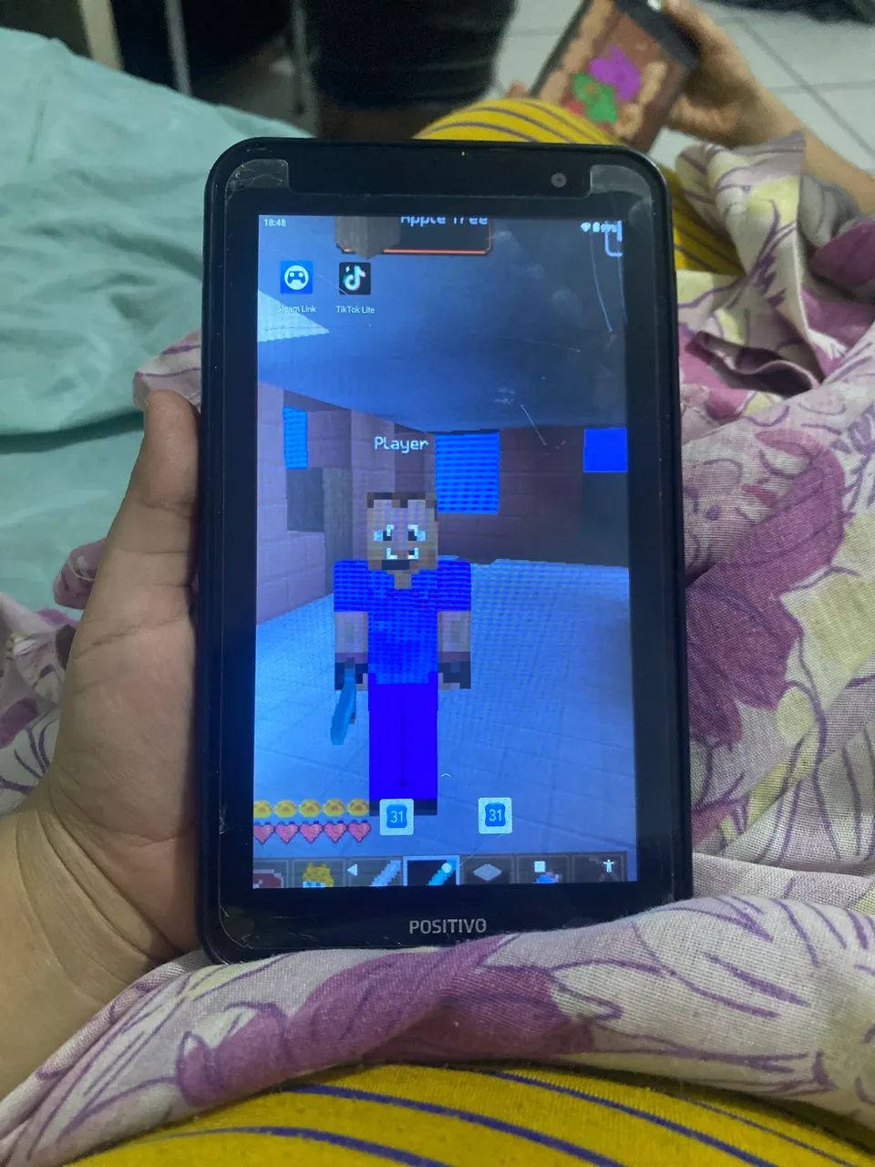 Tablet com defeito