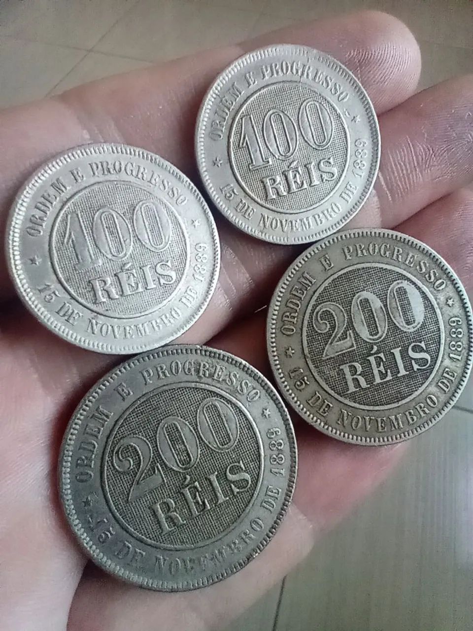 Moedas antigas 