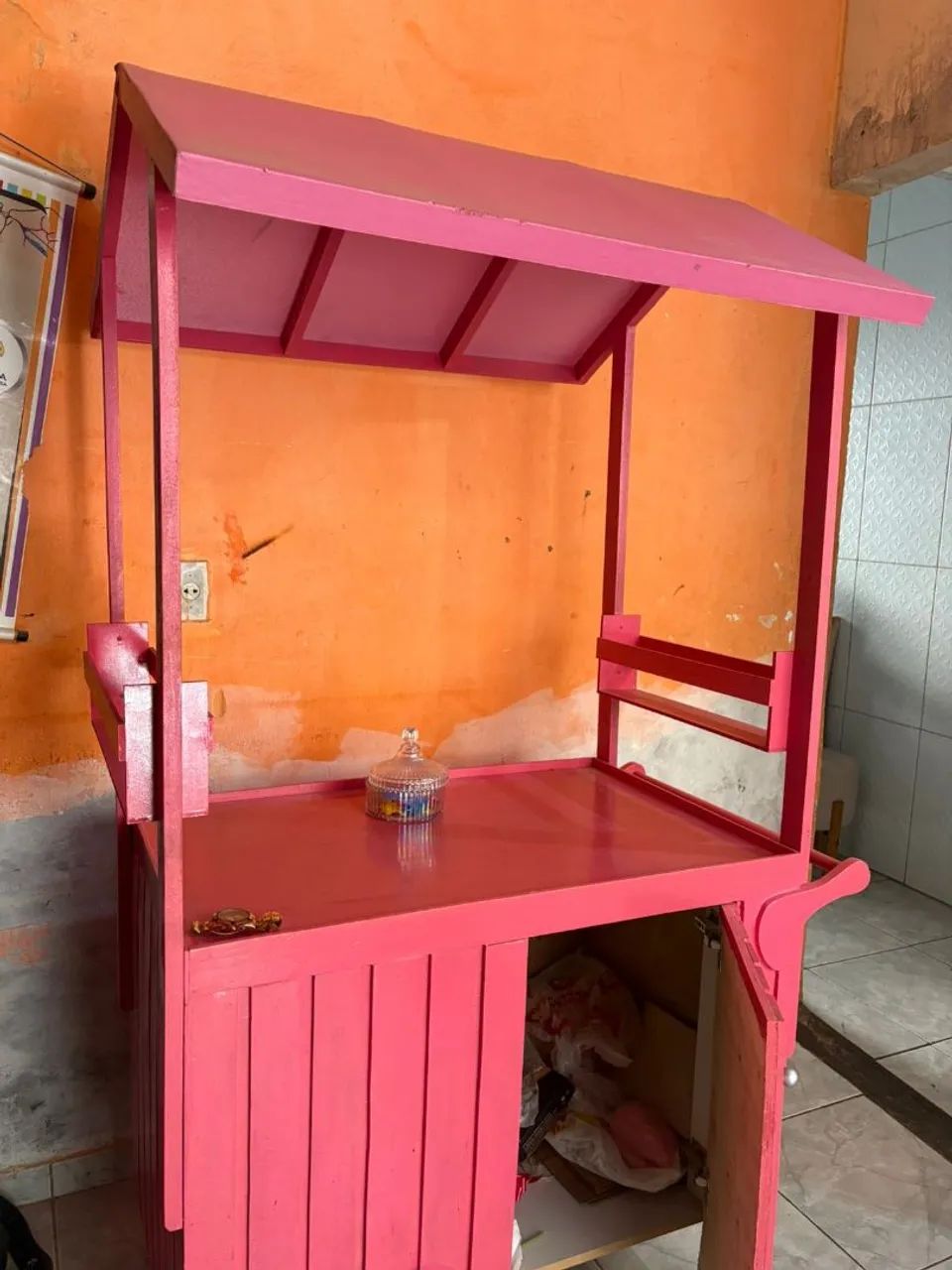Carrinho de lanche(MADEIRA) - Foto 2
