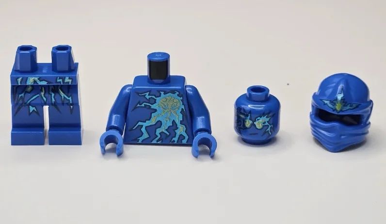 Lego Boneco Minifigure Ninjago NRG Jay  - Foto 2