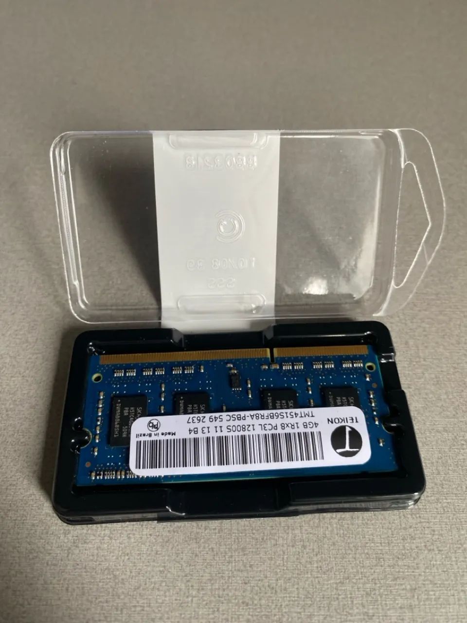 Memória RAM 4GB notebook 
