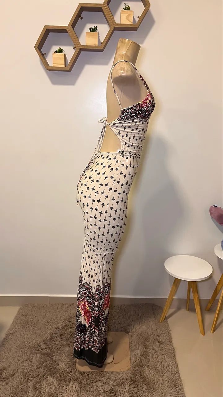 Vestido Longo de Algodão - Foto 3